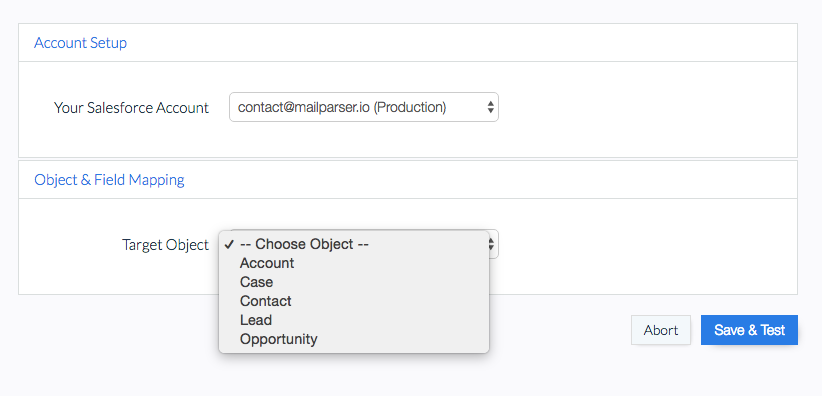 salesforce object