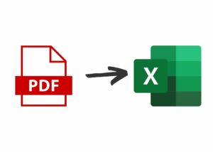 pdf to excel